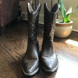 Stitched Cowboy Boots